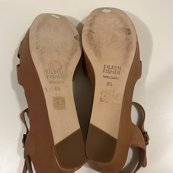 Eileen Fisher Platform Sandals - Picture 3 of 7
